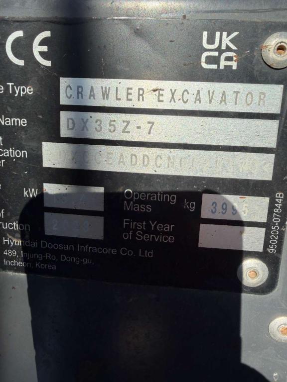 Develon DX35Z-7 Foto 5