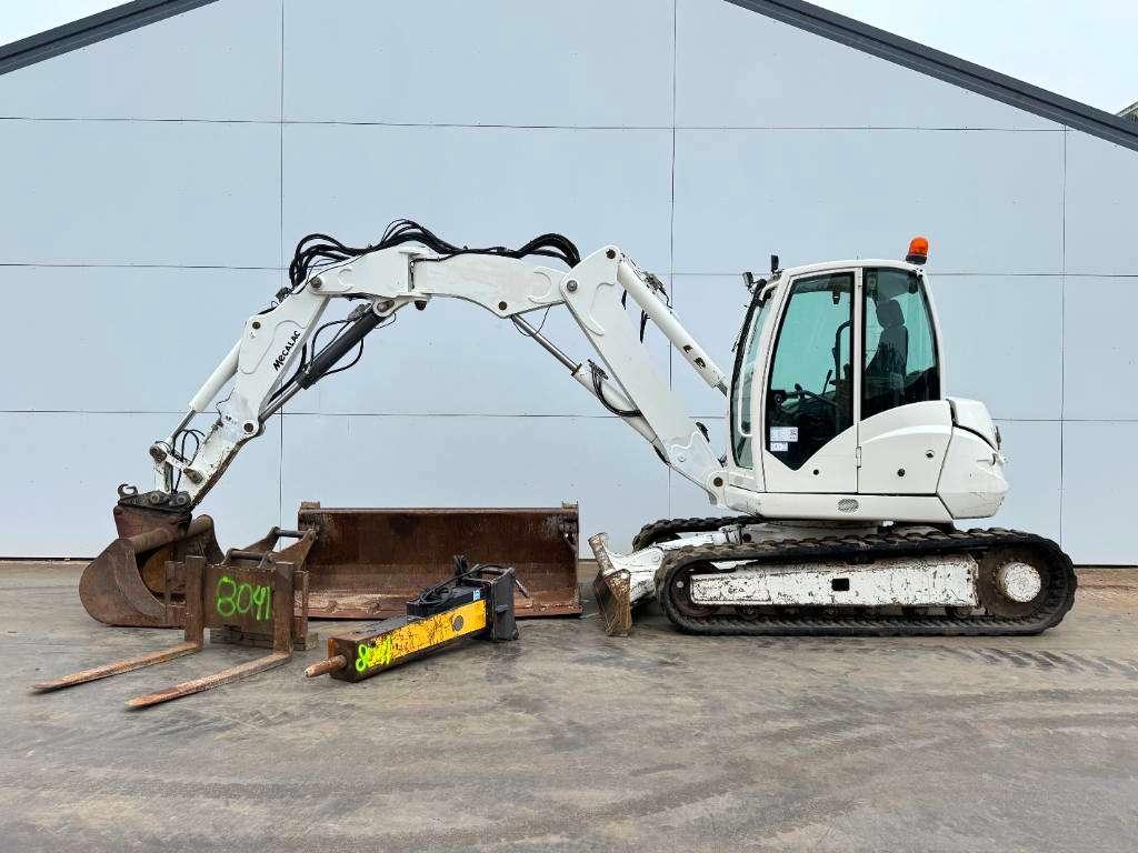 Mecalac 10MCR - Many extra attachments! Auto Lube Foto 1