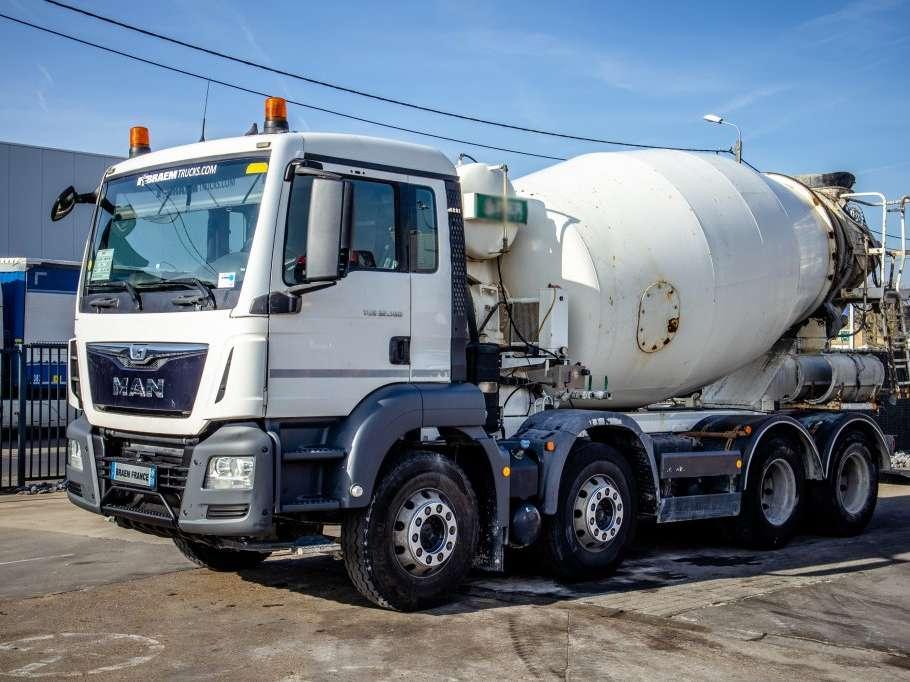 Man TGS 36.360BB+MIXER 9M³ Foto 1