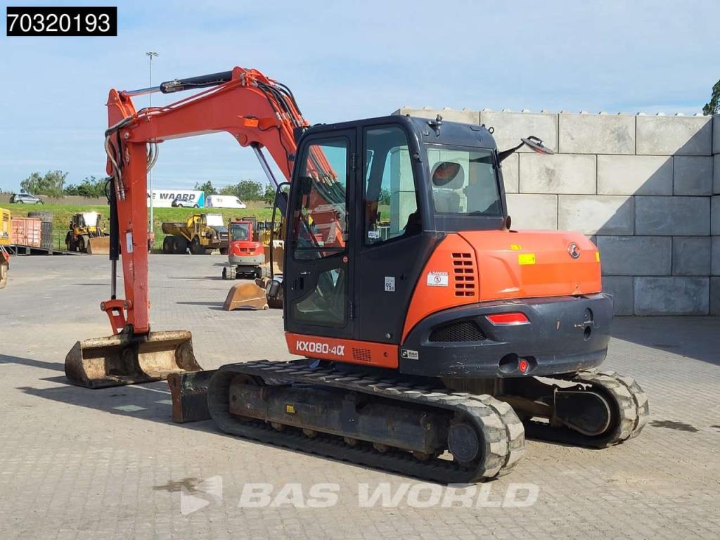 Kubota KX080-4 A/C Foto 3