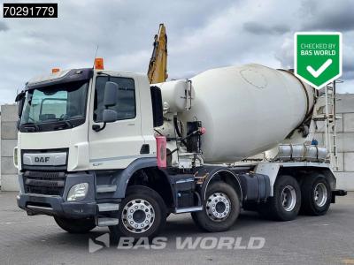 Daf CF 450 8X4 9m3 Intermix mixer Steelsuspension Automatic Euro 6 in vendita da BAS World B.V.