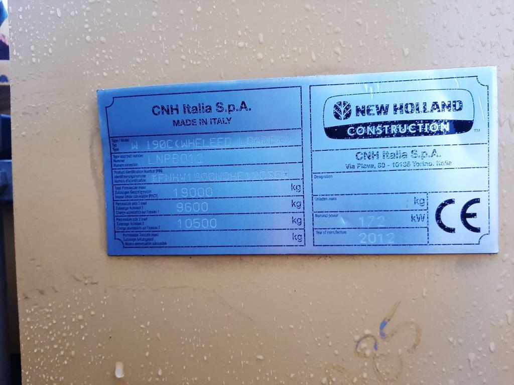 New Holland W190C Foto 6