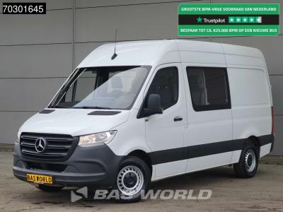 Mercedes Sprinter 314 CDI Dubbel Cabine Automaat L2H2 Airco Cruise MBUX CarPlay Euro6 DC Doka Mixto Airco Tr in vendita da BAS World B.V.