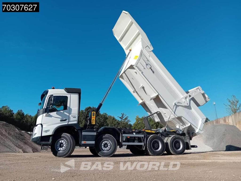 Volvo FMX 500 FMX 8X4 22m3 Mining tipper 52tons GVW Steel suspension Big-Axle VEB+ Euro 6 Foto 3