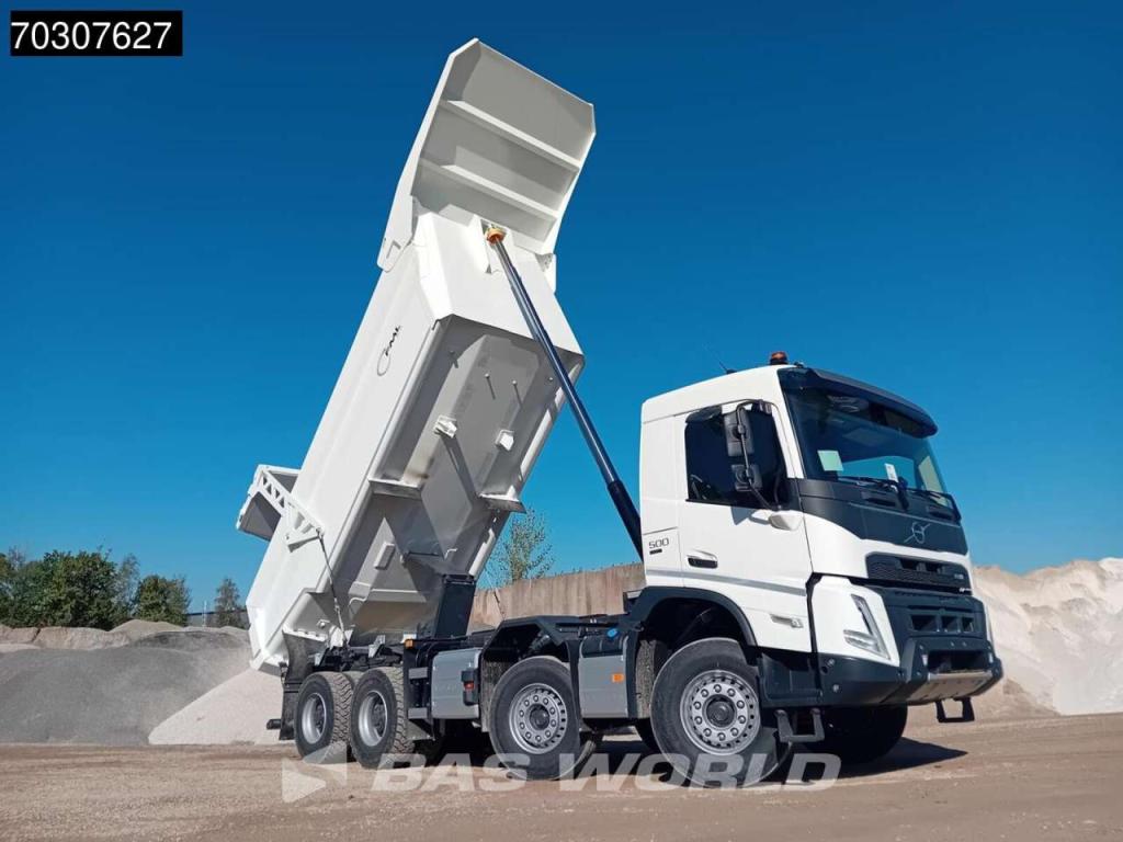 Volvo FMX 500 FMX 8X4 22m3 Mining tipper 52tons GVW Steel suspension Big-Axle VEB+ Euro 6 Foto 5