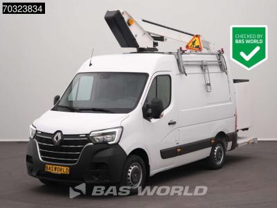 Renault Master 145PK Hoogwerker 11,3m Werkhoogte L2H2 LED Trekhaak Airco Cruise Camera Euro6 Hubarbeitsbühn in vendita da BAS World B.V.