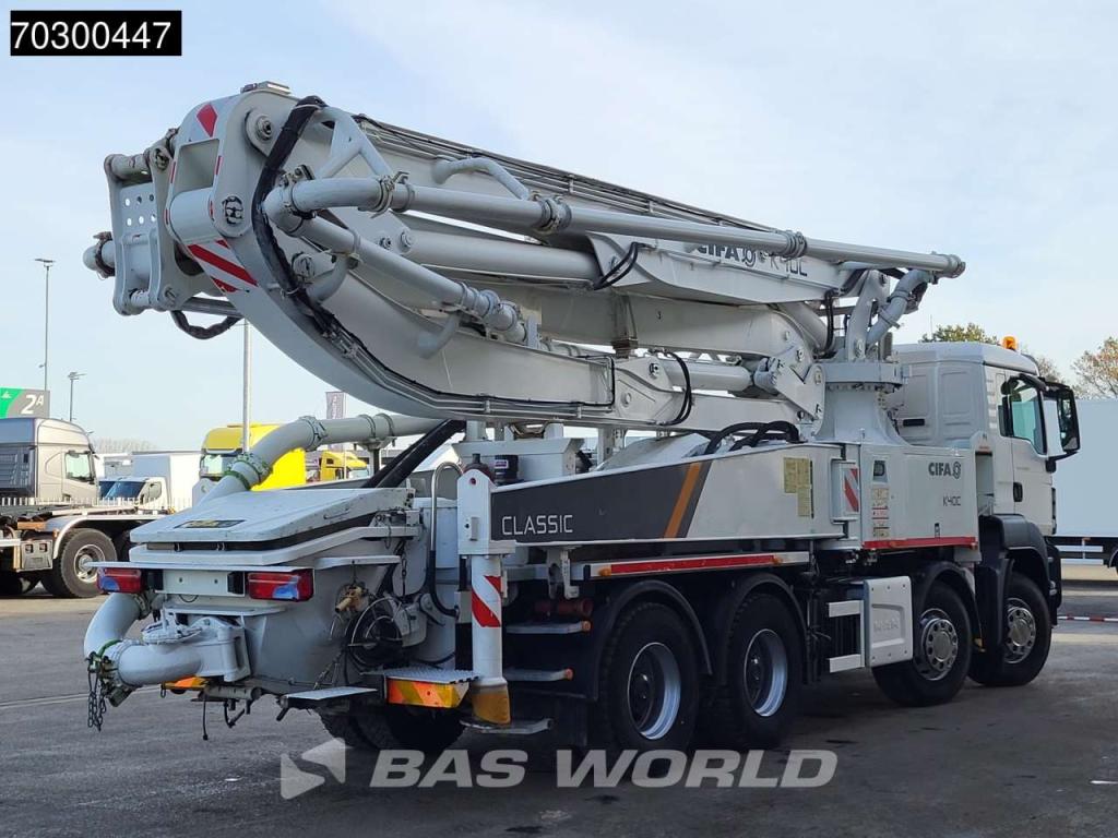 Man TGS 41.460 8X4 CIFA K40C-PU1607 Pump 935hours! Big-Axle Steelsuspension Euro 6 Foto 3