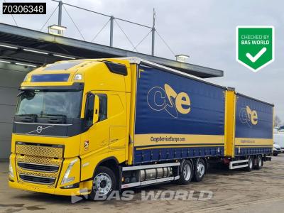 Volvo FH 460 6X2 LNG Engine Curtainside Combi Sliding roof I-Park Cool VEB+