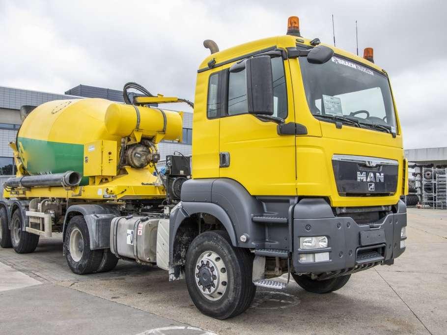 Man TGS 18.360 BLS 4X4 + SEMI MIXER 10M3 Foto 2