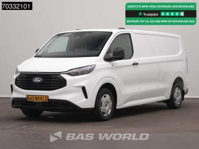 Ford Transit Custom 135pk Automaat L2H1 Airco Navi Carplay Cruise Camera Parkeersensoren v+a Euro6 L2 Ai in vendita da BAS World B.V.