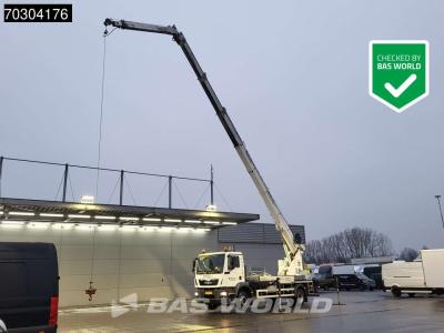 Man TGM 18.250 44mtrs Böcker AK44/4000 Telescopic crane Manual Euro 6 in vendita da BAS World B.V.