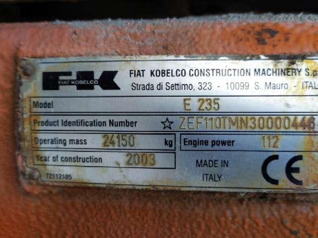 Fiat Kobelco E235 Foto 13