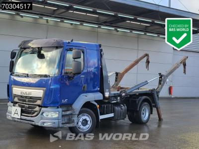Daf LF 250 4X2 NL-Truck VDL 8 tons skiploader Steelsuspension Manual Euro 6 in vendita da BAS World B.V.