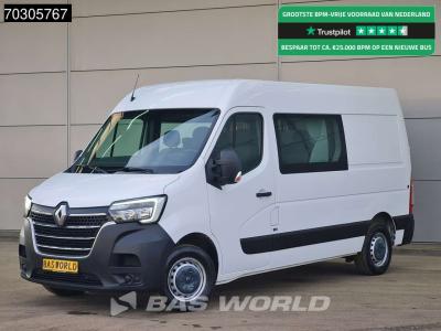 Renault Master 135PK Dubbel Cabine L2H2 LED Airco Cruise Euro6 L2 Doka DC Mixto Airco Cruise control in vendita da BAS World B.V.