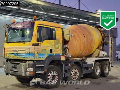 Man 35.363 8X4 9m3 Liebherr Hydraulic Big-Axle Steelsuspension Euro 3 in vendita da BAS World B.V.