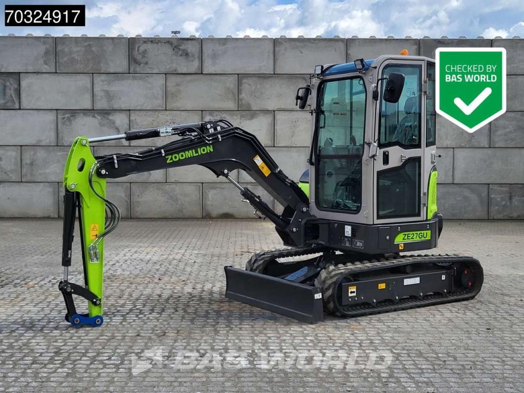 Zoomlion ZE27 GU KUBOTA ENGINE - CE CERTIFIED Foto 1