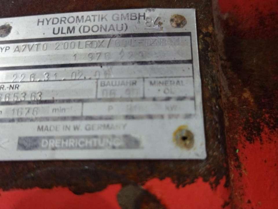 Pompa idraulica per Brueninghaus Hydromatik A7VTO 200 LRDX Foto 2