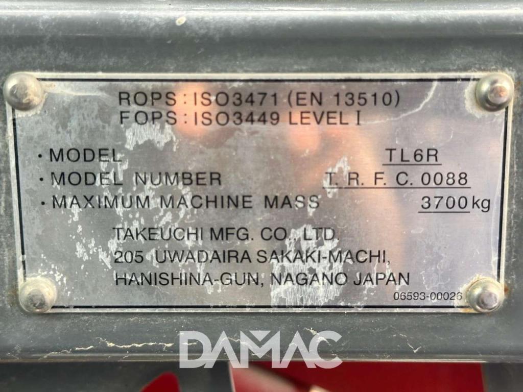 Takeuchi TL6R Foto 29