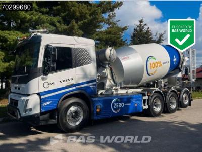 Volvo FMX 670 8X4 100% ELectric 490 kW 10m3 FML Mixer Lift/Steering Axle in vendita da BAS World B.V.