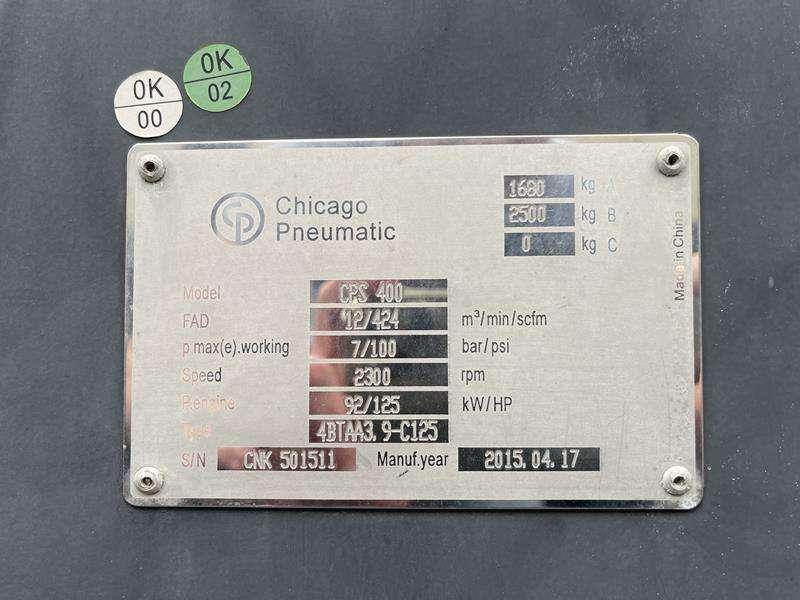 Chicago Pneumatic CPS 400 Foto 2