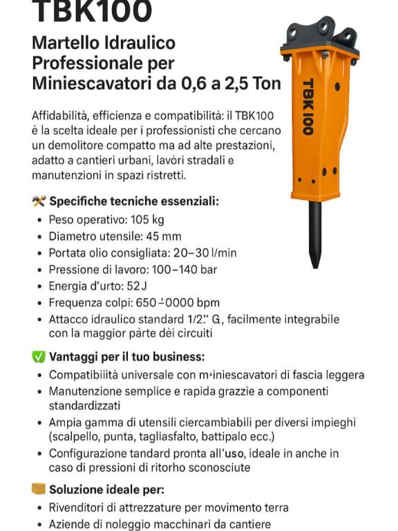 Tecna TBK100 Foto 4