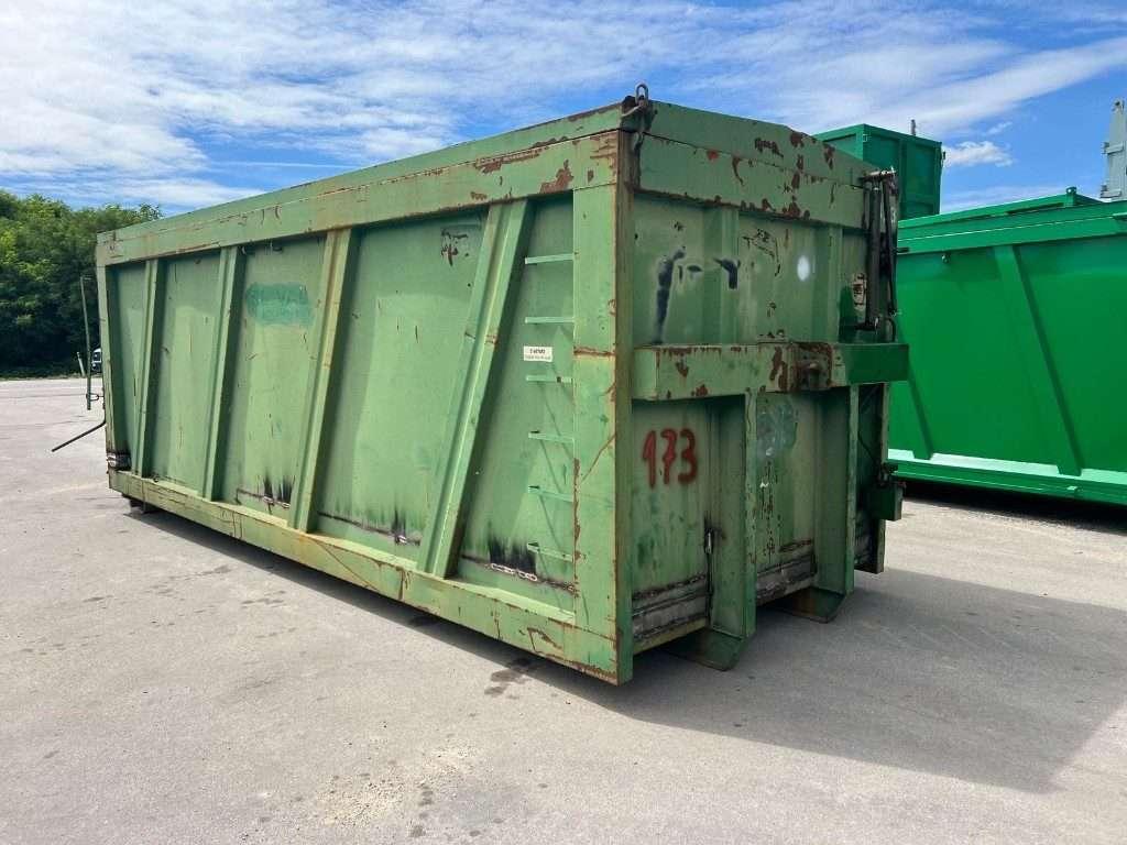 CONTAINER SCARRABILE USATO CON COPERCHIO Foto 2