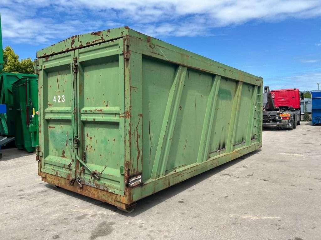 CONTAINER SCARRABILE USATO CON COPERCHIO Foto 4