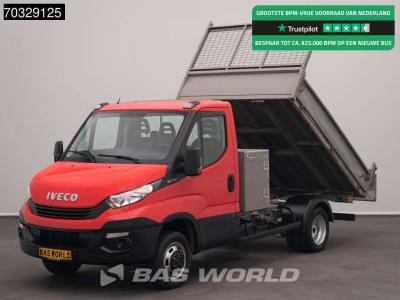 Iveco Daily 35C12 Kipper met Kist Dubbellucht 3,5t Trekhaak Airco Cruise Euro6 Tipper Benne Kieper Airco in vendita da BAS World B.V.