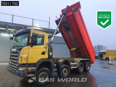 Scania G420 G 8X6 8x6 18m3 KH Kipper Steel suspension Big-Axle Euro 4 in vendita da BAS World B.V.