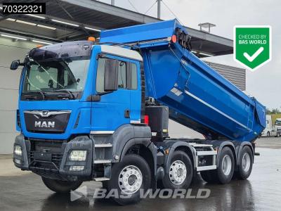 Man TGS 35.500 8X4 14m3 tipper Big-Axle Retarder Automatic Euro 6 in vendita da BAS World B.V.