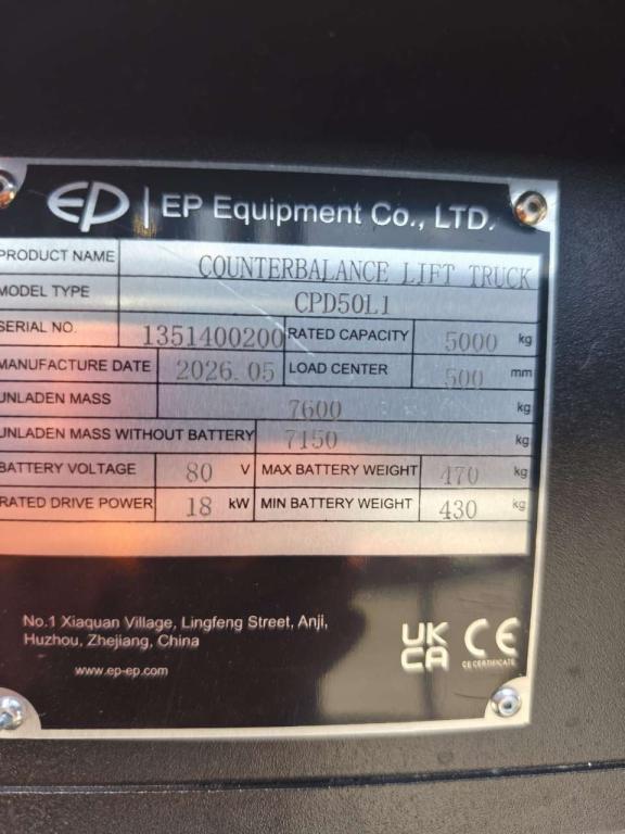 EP Equipment CPD50L1 Foto 8