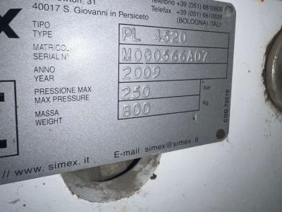 Simex PL4520 in vendita da Omeco Spa
