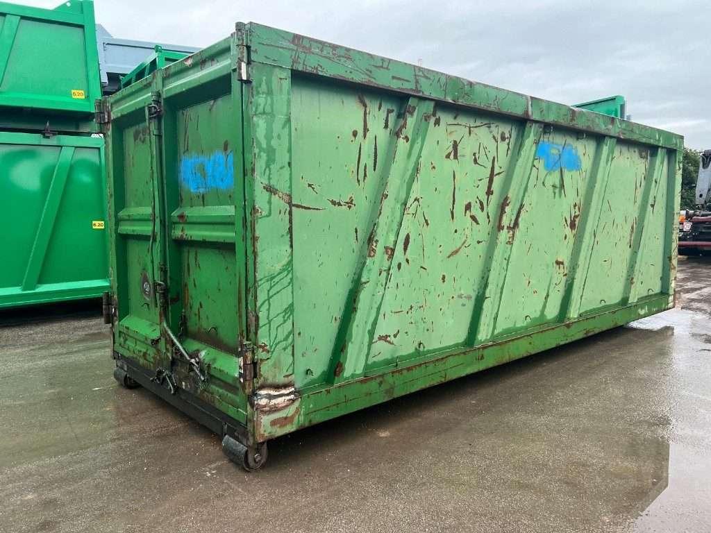 CONTAINER SCARRABILE USATO A CIELO APERTO Foto 3
