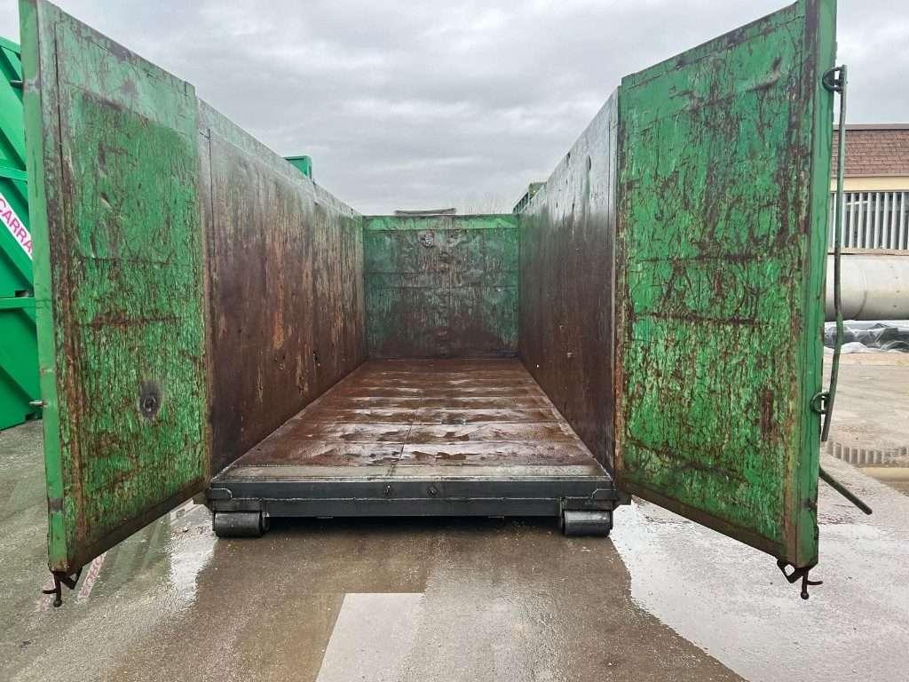 CONTAINER SCARRABILE USATO A CIELO APERTO Foto 5