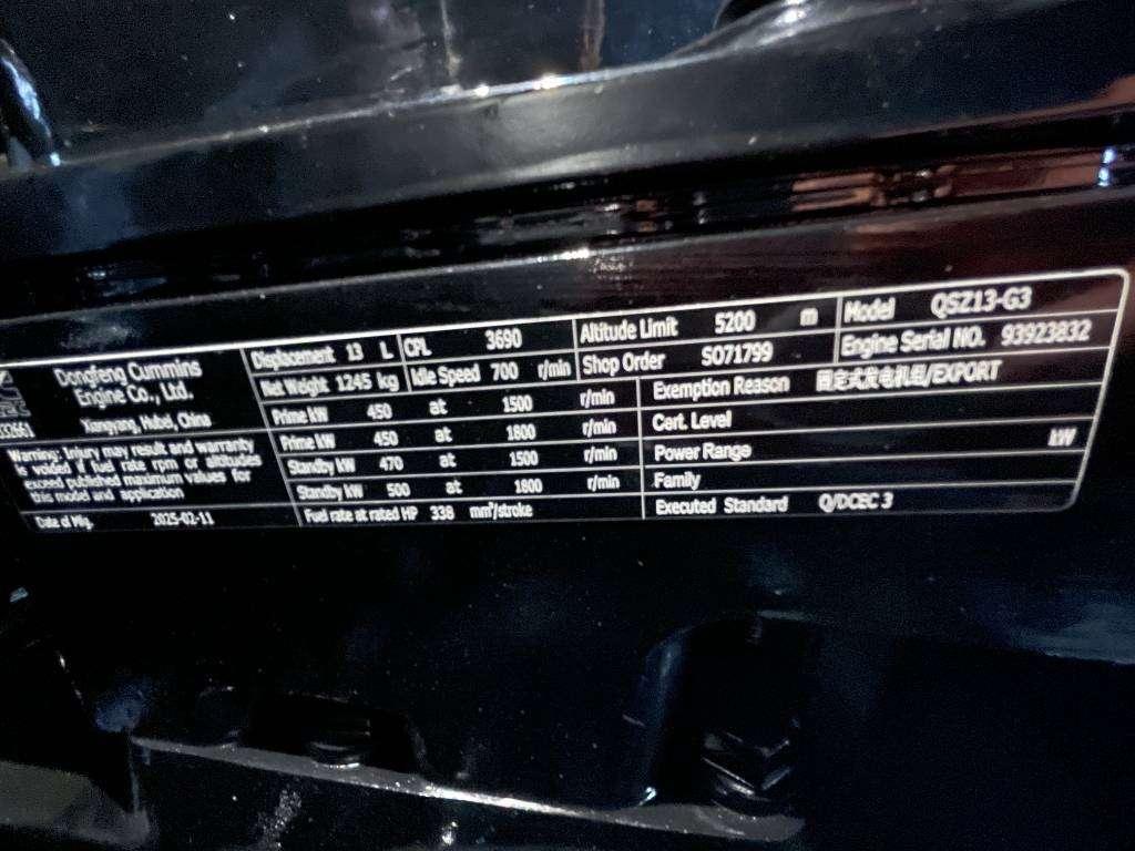 Cummins QSZ13-G13 - 550 kVA Generator - DPX-19846 Foto 13