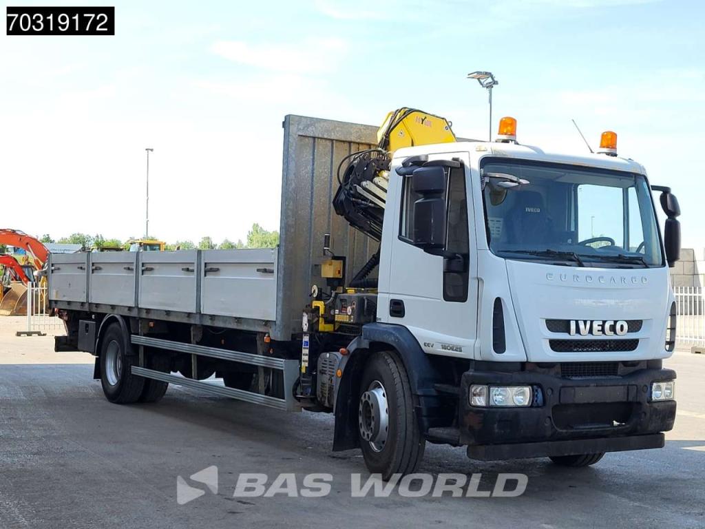 Iveco Eurocargo 180E250 4X2 HYVA V911 3S Kran Crane Manual Euro 5 Foto 10