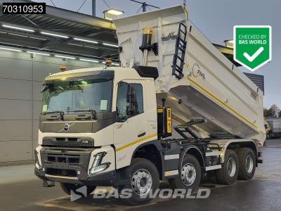 Volvo FMX 460 8X4 NEW! 13L Engine 19m3 Wielton Kipper Steelsuspension Big-Axle Automatic Euro 6 in vendita da BAS World B.V.