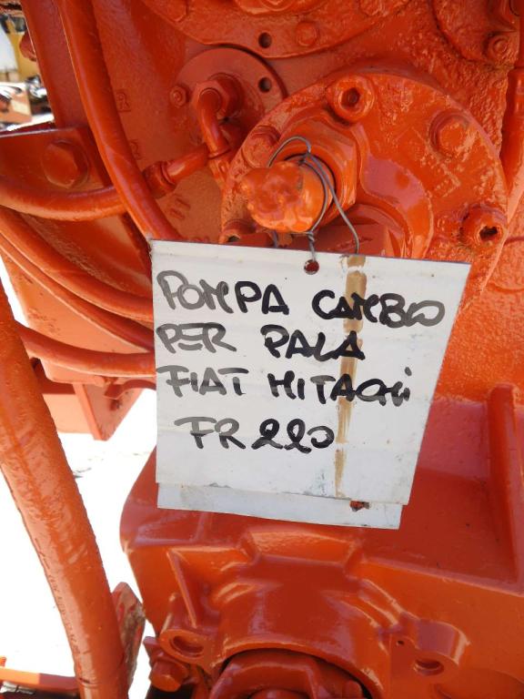 Pompa idraulica cambio per Fiat Hitachi FR220 Foto 3