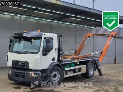 Renault D-WIDE 380 4X2 JOAB VL 14U Skiploader Air suspension Automatic Optibrake Euro 6 in vendita da BAS World B.V.