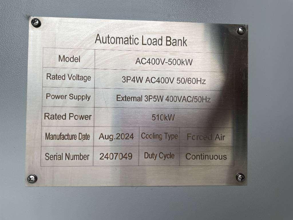 DPX Power Loadbank AC400V-500 kW - DPX-30022 Banco di carico Foto 7