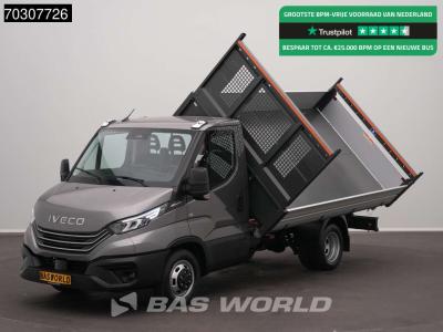 Iveco Daily 35C21 3.0L Automaat Driezijdige Kipper 210PK Dubbellucht ACC LED Airco Camera Parkeersensoren in vendita da BAS World B.V.