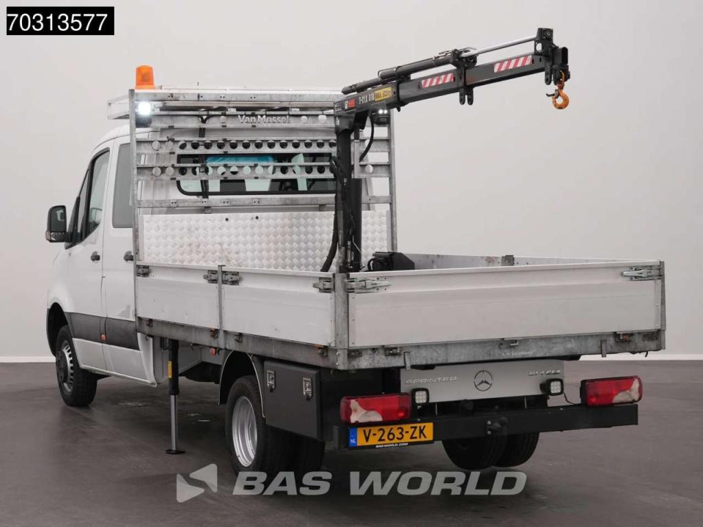 Mercedes-Benz Sprinter 514 CDI Automaat Kraanwagen 995kg HIAB T-CLX 018 B-2 Dubbel Cabine Trekhaak Airco Imperiaa Foto 2