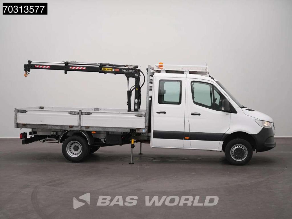 Mercedes-Benz Sprinter 514 CDI Automaat Kraanwagen 995kg HIAB T-CLX 018 B-2 Dubbel Cabine Trekhaak Airco Imperiaa Foto 8