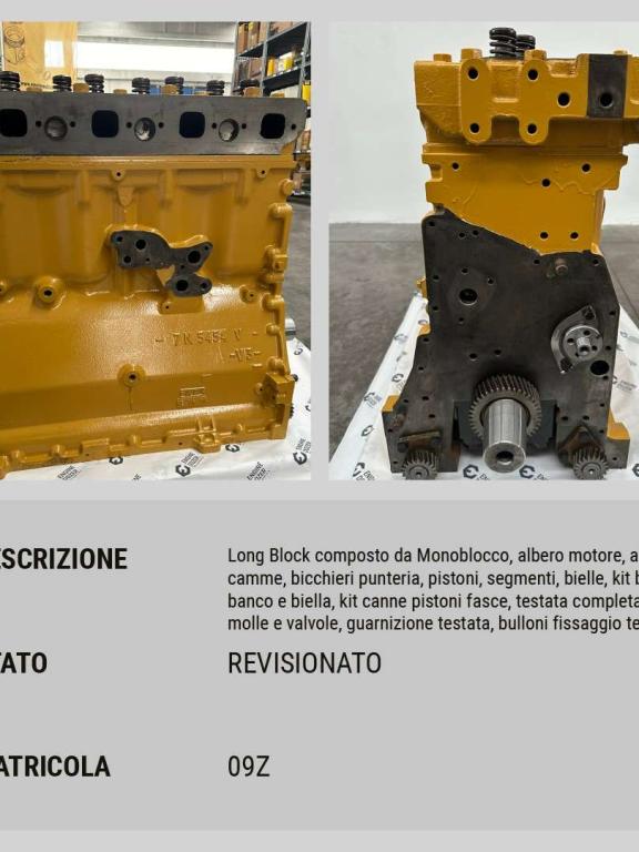 Caterpillar LONG BLOCK REVISIONATO CAT 3304DI Foto 2