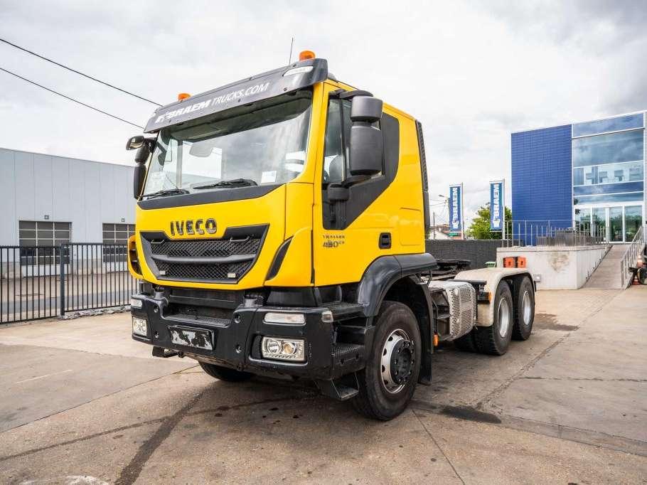 Iveco TRAKKER 450-6X4+SEMI+HIAB 288EP-5 Foto 1