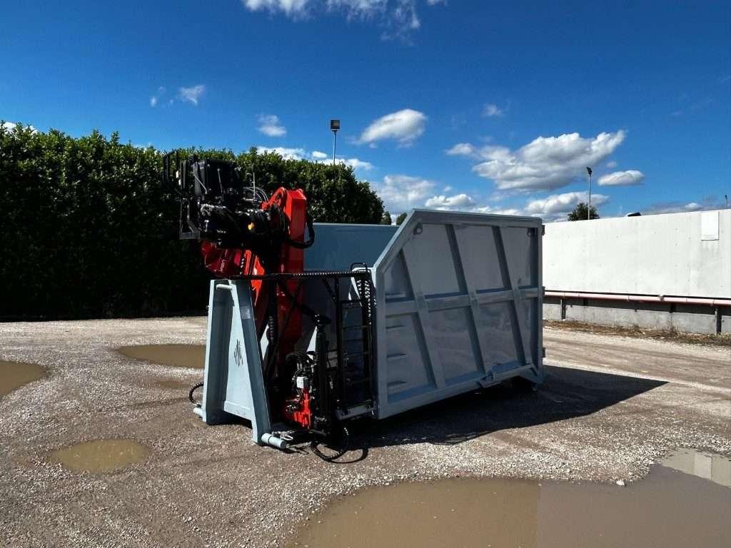 CONTAINER NUOVO SCARRABILE A CIELO APERTO CON GRU Foto 10