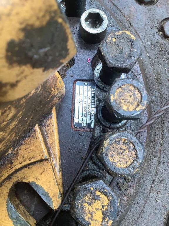 Motore di traslazione per Liebherr 954 Foto 5