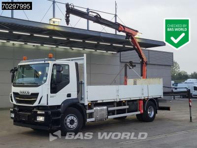 Iveco Stralis 310 Stralis 4X2 Palfinger PK12002 Crane Kran rotator Steelsuspension Automatic Euro 6 in vendita da BAS World B.V.