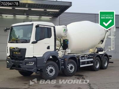 Man TGS 41.440 8X4 NEW! 12m3 Stetter concrete mixer Big-Axle Steelsuspension Euro 6 in vendita da BAS World B.V.