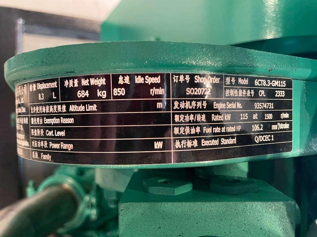 Cummins 6CT8.3-GM115 - 138 kVA Marine Genset - DPX-19752 Foto 12